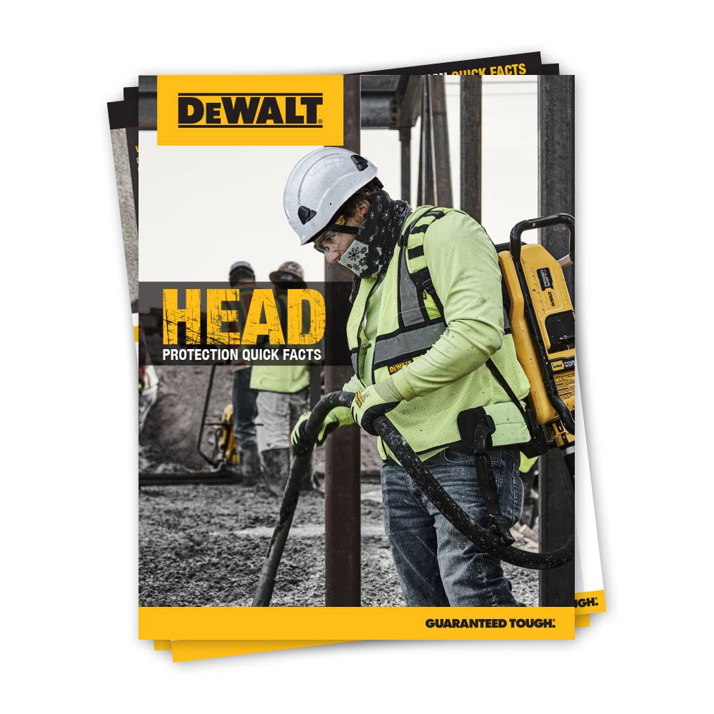 DEWALT Head Protection Quick Facts Thumb