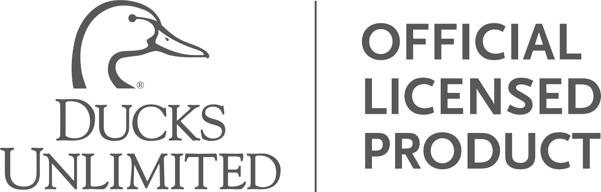 DU Licensed Logo - Gray